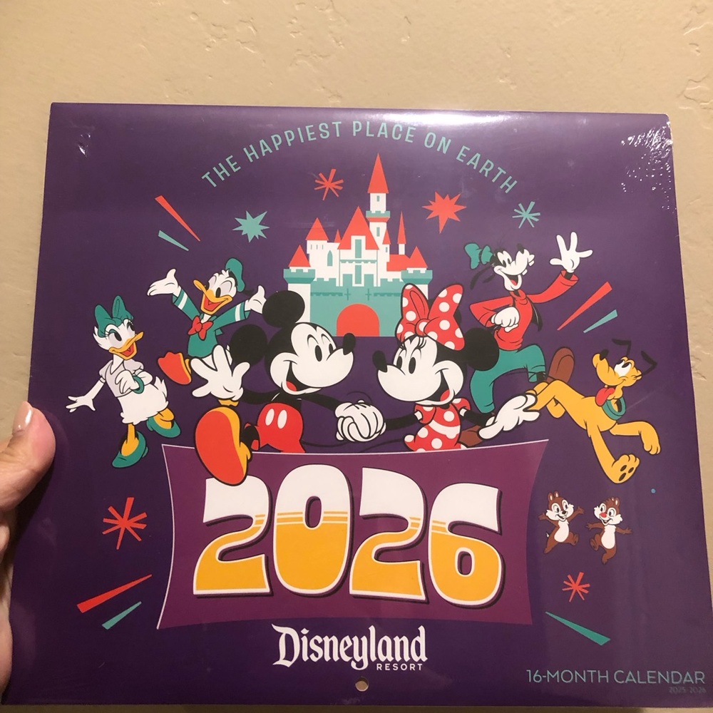 New Disneyland 2026 Calendar